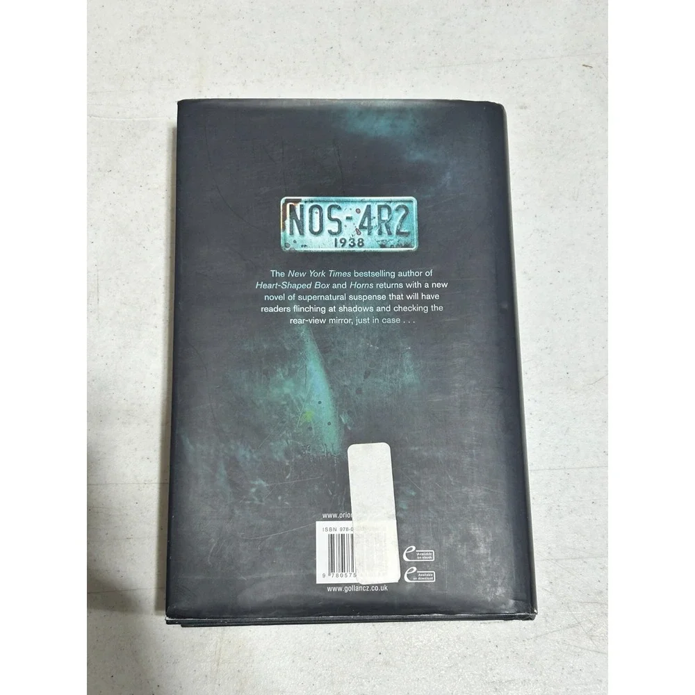 NOS4A2 — Joe Hill | 2013 Gollancz Hardback | First Edition, 3rd Printing |‎ VG